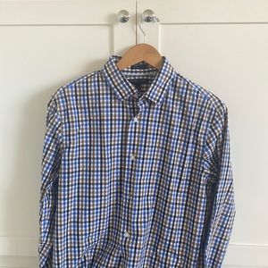 Mens Banana Republic L Button Up